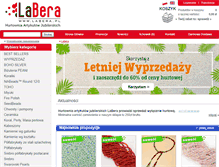 Tablet Screenshot of labera.pl